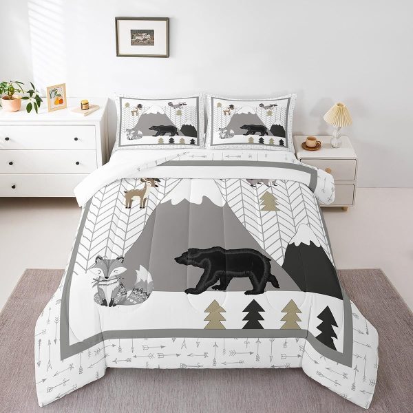 Boys Gamepad King Size Comforter Set Kids Honeycomb Geometry Decor All Season Bedding Set for Girls Teens Reversible Gaming Video Games Comforter Green and Blue Decor Quilt Set Bedroom Collection 3Pcs - Image 17