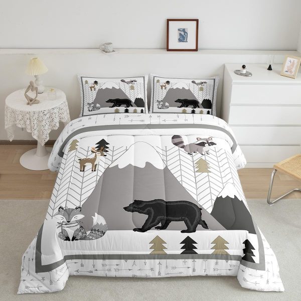 Boys Gamepad King Size Comforter Set Kids Honeycomb Geometry Decor All Season Bedding Set for Girls Teens Reversible Gaming Video Games Comforter Green and Blue Decor Quilt Set Bedroom Collection 3Pcs - Image 18