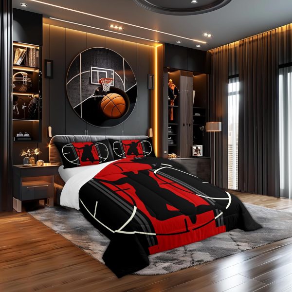 Boys Gamepad King Size Comforter Set Kids Honeycomb Geometry Decor All Season Bedding Set for Girls Teens Reversible Gaming Video Games Comforter Green and Blue Decor Quilt Set Bedroom Collection 3Pcs - Image 43