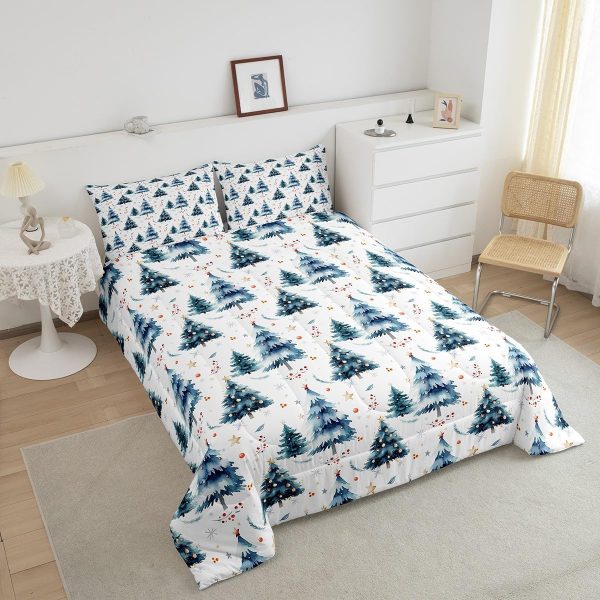 Cute Mermaid Comforter Set Twin Size,Kawaii Unicorn Duvet Insert for Kid Teen Boys Girls Room Decor,Cartoon Rainbow Stars Quilted Duvet,Fairy Tale Theme Quilt Cover with 1 Pillowcase - Image 176