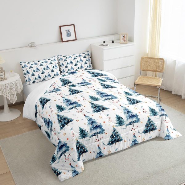 Cute Mermaid Comforter Set Twin Size,Kawaii Unicorn Duvet Insert for Kid Teen Boys Girls Room Decor,Cartoon Rainbow Stars Quilted Duvet,Fairy Tale Theme Quilt Cover with 1 Pillowcase - Image 177