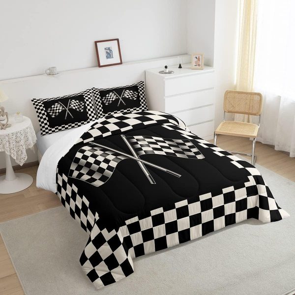 Boys Gamepad King Size Comforter Set Kids Honeycomb Geometry Decor All Season Bedding Set for Girls Teens Reversible Gaming Video Games Comforter Green and Blue Decor Quilt Set Bedroom Collection 3Pcs - Image 53