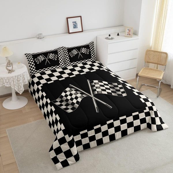 Boys Gamepad King Size Comforter Set Kids Honeycomb Geometry Decor All Season Bedding Set for Girls Teens Reversible Gaming Video Games Comforter Green and Blue Decor Quilt Set Bedroom Collection 3Pcs - Image 55