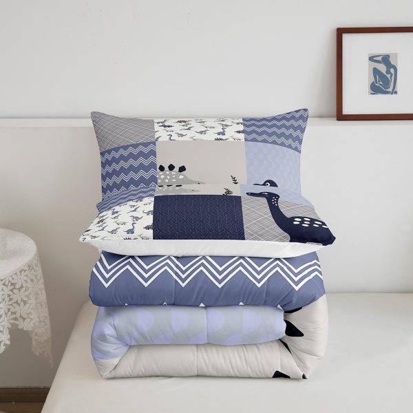 Boys Gamepad King Size Comforter Set Kids Honeycomb Geometry Decor All Season Bedding Set for Girls Teens Reversible Gaming Video Games Comforter Green and Blue Decor Quilt Set Bedroom Collection 3Pcs - Image 111