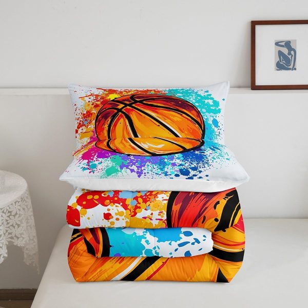 Boys Gamepad King Size Comforter Set Kids Honeycomb Geometry Decor All Season Bedding Set for Girls Teens Reversible Gaming Video Games Comforter Green and Blue Decor Quilt Set Bedroom Collection 3Pcs - Image 122