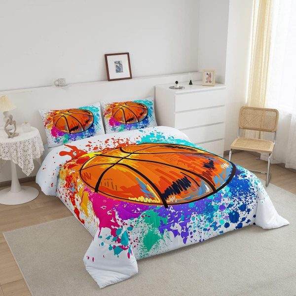Boys Gamepad King Size Comforter Set Kids Honeycomb Geometry Decor All Season Bedding Set for Girls Teens Reversible Gaming Video Games Comforter Green and Blue Decor Quilt Set Bedroom Collection 3Pcs - Image 125