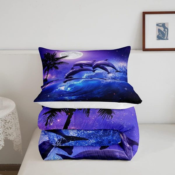 Boys Gamepad King Size Comforter Set Kids Honeycomb Geometry Decor All Season Bedding Set for Girls Teens Reversible Gaming Video Games Comforter Green and Blue Decor Quilt Set Bedroom Collection 3Pcs - Image 146