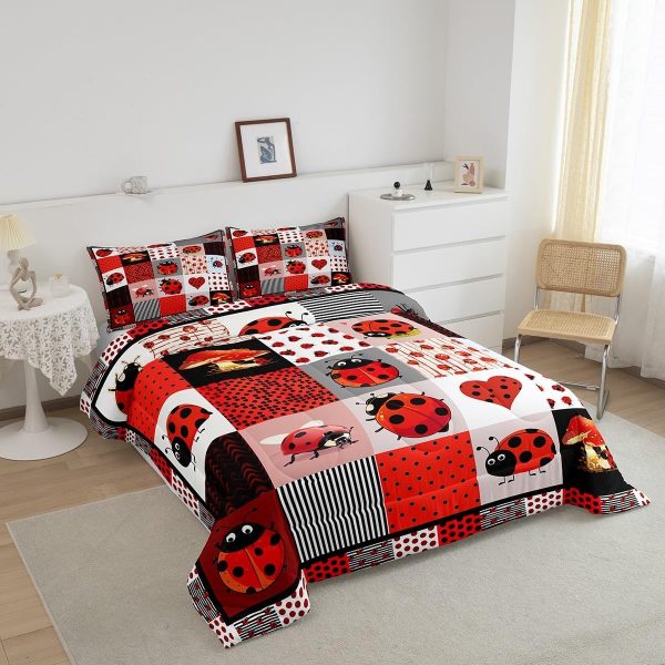 Boys Gamepad King Size Comforter Set Kids Honeycomb Geometry Decor All Season Bedding Set for Girls Teens Reversible Gaming Video Games Comforter Green and Blue Decor Quilt Set Bedroom Collection 3Pcs - Image 176