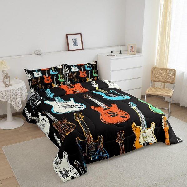 Cute Dragon Comforter Set Twin Size Mushroom Floral Butterfly Bedding Set Bedroom Decor for Kids Boys Girls Fantasy Purple Orange Wings Dragon All Season Blanket Gift Dragons Lover Son Birthday,2Pcs - Image 71