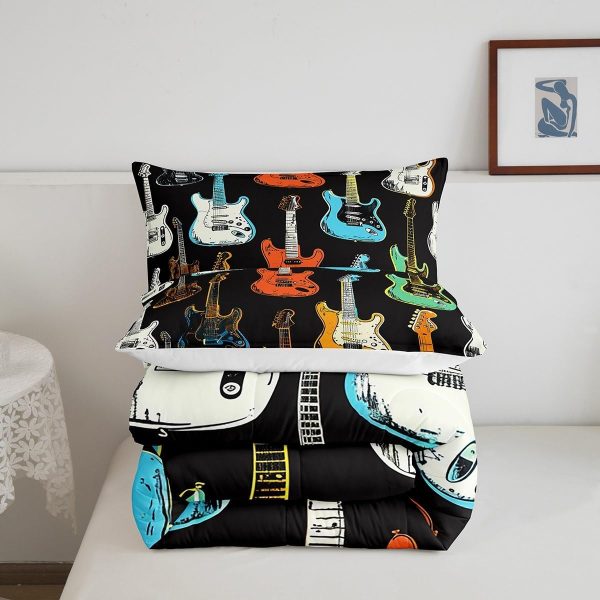 Cute Dragon Comforter Set Twin Size Mushroom Floral Butterfly Bedding Set Bedroom Decor for Kids Boys Girls Fantasy Purple Orange Wings Dragon All Season Blanket Gift Dragons Lover Son Birthday,2Pcs - Image 73