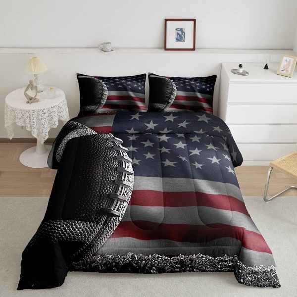 Boys Gamepad King Size Comforter Set Kids Honeycomb Geometry Decor All Season Bedding Set for Girls Teens Reversible Gaming Video Games Comforter Green and Blue Decor Quilt Set Bedroom Collection 3Pcs - Image 206