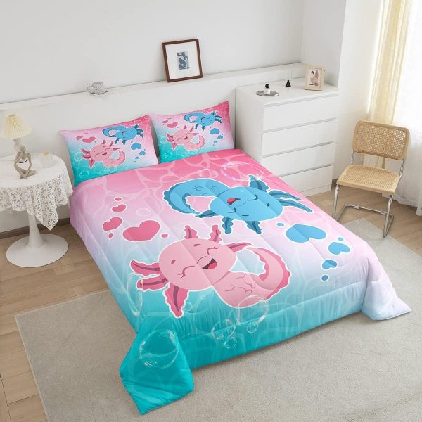 Castle Fairy African American Black Girl Comforter Set Twin Size,Pink Black Princess Girls Bedding Set,Cute Glitter Kids Quilt Set Teens Flower Star Colorful Dots Reversible Print Duvet Insert 2Pcs - Image 17