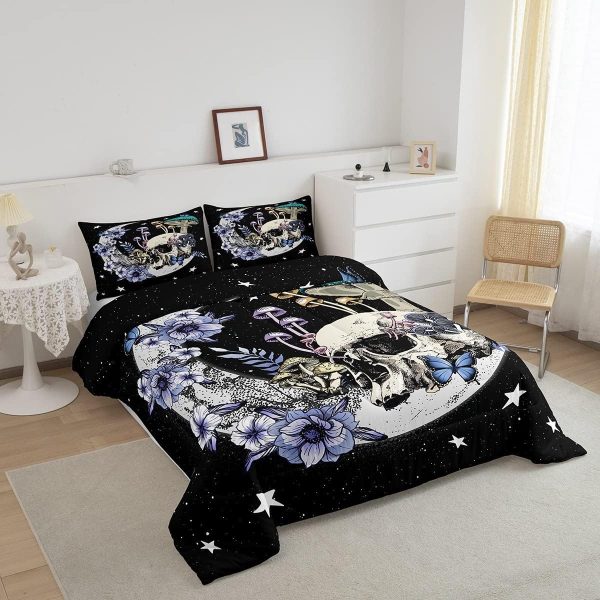 Castle Fairy African American Black Girl Comforter Set Twin Size,Pink Black Princess Girls Bedding Set,Cute Glitter Kids Quilt Set Teens Flower Star Colorful Dots Reversible Print Duvet Insert 2Pcs - Image 135
