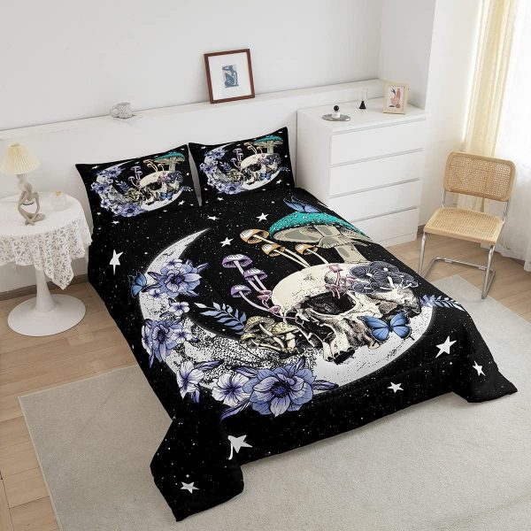 Castle Fairy African American Black Girl Comforter Set Twin Size,Pink Black Princess Girls Bedding Set,Cute Glitter Kids Quilt Set Teens Flower Star Colorful Dots Reversible Print Duvet Insert 2Pcs - Image 136