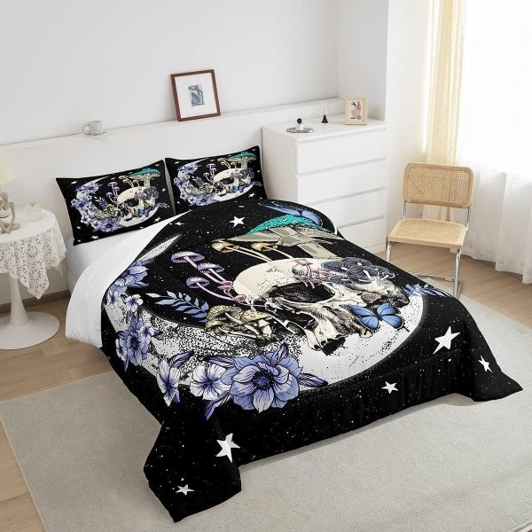 Castle Fairy African American Black Girl Comforter Set Twin Size,Pink Black Princess Girls Bedding Set,Cute Glitter Kids Quilt Set Teens Flower Star Colorful Dots Reversible Print Duvet Insert 2Pcs - Image 137