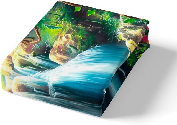 Japanese Crane Duvet Cover Set Queen Size,Gold Sun Cloud Stripes Bedding Set 3Pcs,Retro Ukiyoe Leaf Print Comforter Cover for Adult Women Men Room Decor,Wild Animals Quilt Cover,2 Pillowcases - Image 31