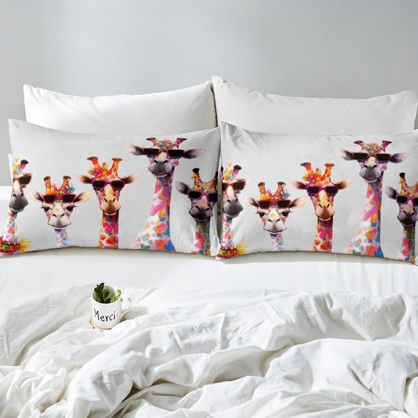 Japanese Crane Duvet Cover Set Queen Size,Gold Sun Cloud Stripes Bedding Set 3Pcs,Retro Ukiyoe Leaf Print Comforter Cover for Adult Women Men Room Decor,Wild Animals Quilt Cover,2 Pillowcases - Image 50