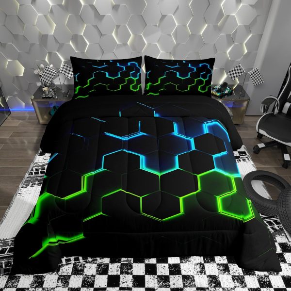 Castle Fairy African American Black Girl Comforter Set Twin Size,Pink Black Princess Girls Bedding Set,Cute Glitter Kids Quilt Set Teens Flower Star Colorful Dots Reversible Print Duvet Insert 2Pcs - Image 160