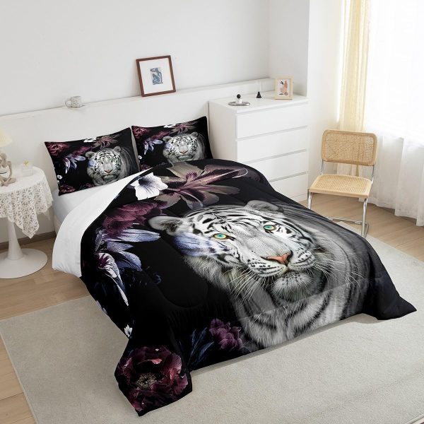 Castle Fairy African American Black Girl Comforter Set Twin Size,Pink Black Princess Girls Bedding Set,Cute Glitter Kids Quilt Set Teens Flower Star Colorful Dots Reversible Print Duvet Insert 2Pcs - Image 168