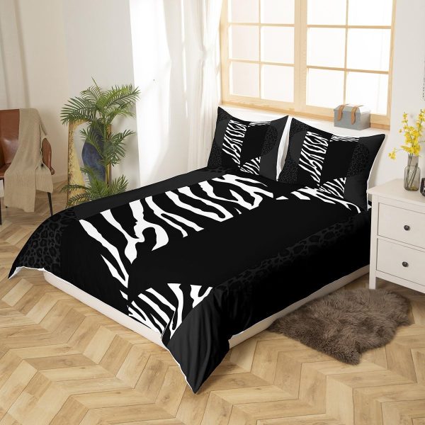 Japanese Crane Duvet Cover Set Queen Size,Gold Sun Cloud Stripes Bedding Set 3Pcs,Retro Ukiyoe Leaf Print Comforter Cover for Adult Women Men Room Decor,Wild Animals Quilt Cover,2 Pillowcases - Image 59