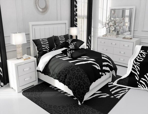 Japanese Crane Duvet Cover Set Queen Size,Gold Sun Cloud Stripes Bedding Set 3Pcs,Retro Ukiyoe Leaf Print Comforter Cover for Adult Women Men Room Decor,Wild Animals Quilt Cover,2 Pillowcases - Image 60