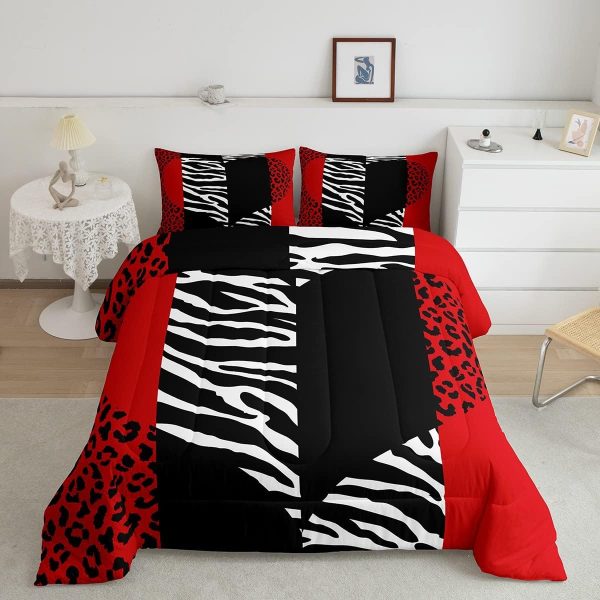Castle Fairy African American Black Girl Comforter Set Twin Size,Pink Black Princess Girls Bedding Set,Cute Glitter Kids Quilt Set Teens Flower Star Colorful Dots Reversible Print Duvet Insert 2Pcs - Image 176