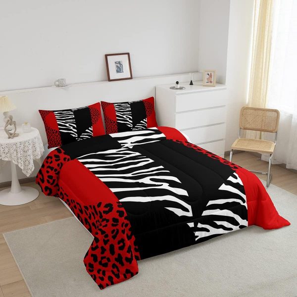 Castle Fairy African American Black Girl Comforter Set Twin Size,Pink Black Princess Girls Bedding Set,Cute Glitter Kids Quilt Set Teens Flower Star Colorful Dots Reversible Print Duvet Insert 2Pcs - Image 177