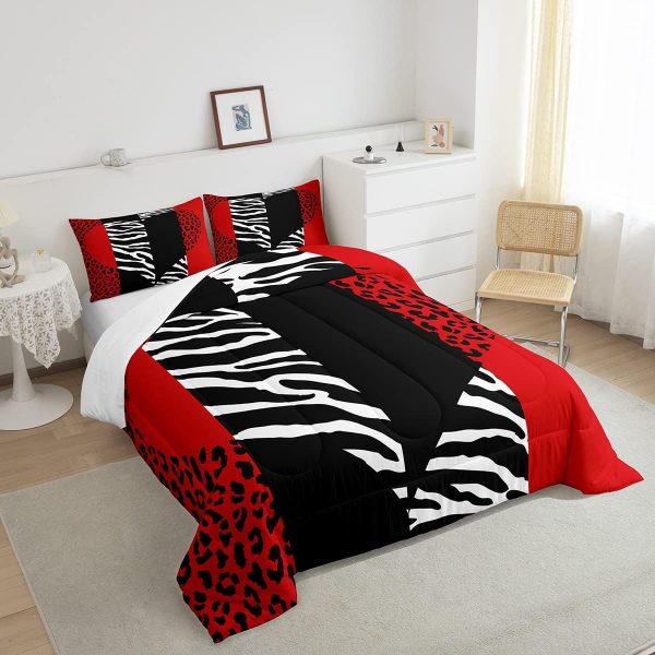 Castle Fairy African American Black Girl Comforter Set Twin Size,Pink Black Princess Girls Bedding Set,Cute Glitter Kids Quilt Set Teens Flower Star Colorful Dots Reversible Print Duvet Insert 2Pcs - Image 179