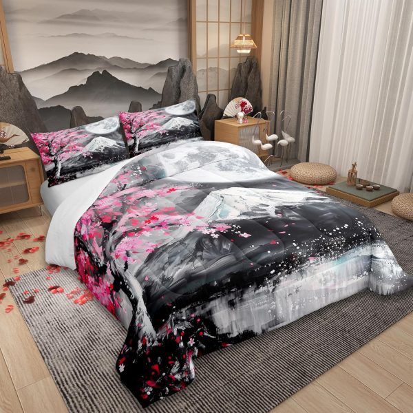 Castle Fairy African American Black Girl Comforter Set Twin Size,Pink Black Princess Girls Bedding Set,Cute Glitter Kids Quilt Set Teens Flower Star Colorful Dots Reversible Print Duvet Insert 2Pcs - Image 182