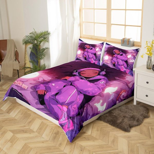Japanese Crane Duvet Cover Set Queen Size,Gold Sun Cloud Stripes Bedding Set 3Pcs,Retro Ukiyoe Leaf Print Comforter Cover for Adult Women Men Room Decor,Wild Animals Quilt Cover,2 Pillowcases - Image 71