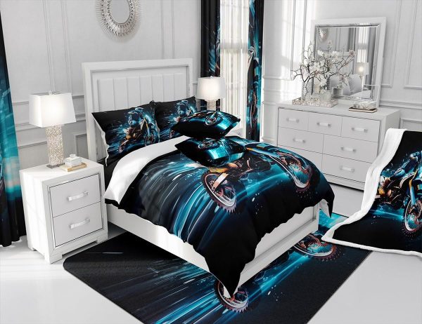 Japanese Crane Duvet Cover Set Queen Size,Gold Sun Cloud Stripes Bedding Set 3Pcs,Retro Ukiyoe Leaf Print Comforter Cover for Adult Women Men Room Decor,Wild Animals Quilt Cover,2 Pillowcases - Image 78