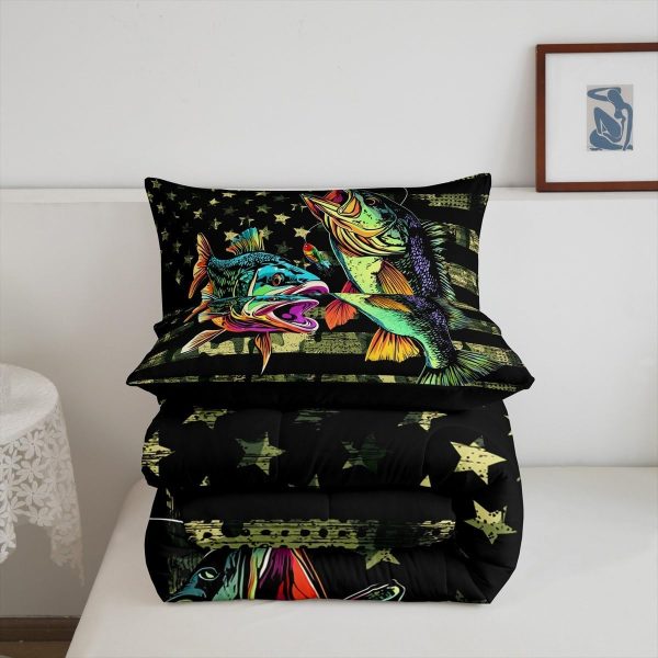 Castle Fairy African American Black Girl Comforter Set Twin Size,Pink Black Princess Girls Bedding Set,Cute Glitter Kids Quilt Set Teens Flower Star Colorful Dots Reversible Print Duvet Insert 2Pcs - Image 198