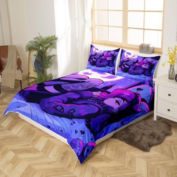 Japanese Crane Duvet Cover Set Queen Size,Gold Sun Cloud Stripes Bedding Set 3Pcs,Retro Ukiyoe Leaf Print Comforter Cover for Adult Women Men Room Decor,Wild Animals Quilt Cover,2 Pillowcases - Image 83
