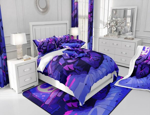 Japanese Crane Duvet Cover Set Queen Size,Gold Sun Cloud Stripes Bedding Set 3Pcs,Retro Ukiyoe Leaf Print Comforter Cover for Adult Women Men Room Decor,Wild Animals Quilt Cover,2 Pillowcases - Image 84