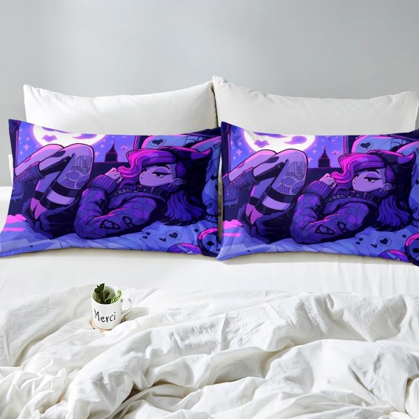 Japanese Crane Duvet Cover Set Queen Size,Gold Sun Cloud Stripes Bedding Set 3Pcs,Retro Ukiyoe Leaf Print Comforter Cover for Adult Women Men Room Decor,Wild Animals Quilt Cover,2 Pillowcases - Image 86