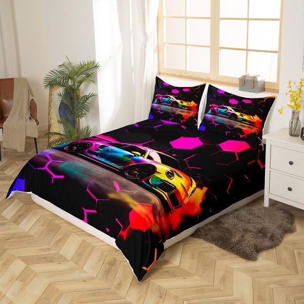 Japanese Crane Duvet Cover Set Queen Size,Gold Sun Cloud Stripes Bedding Set 3Pcs,Retro Ukiyoe Leaf Print Comforter Cover for Adult Women Men Room Decor,Wild Animals Quilt Cover,2 Pillowcases - Image 89
