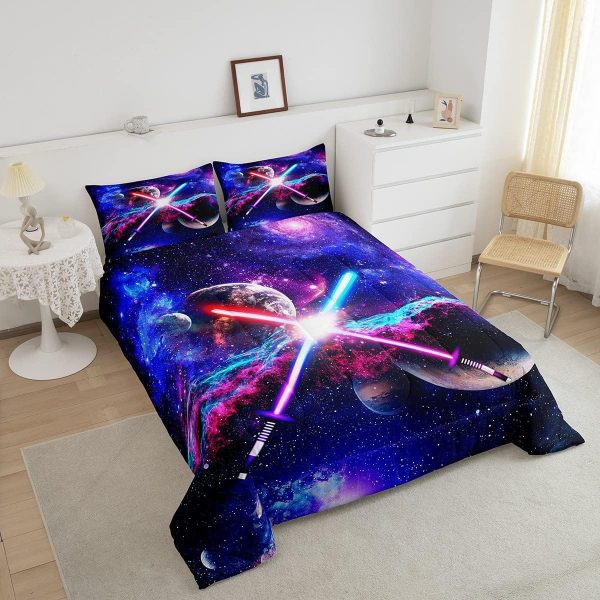 Castle Fairy African American Black Girl Comforter Set Twin Size,Pink Black Princess Girls Bedding Set,Cute Glitter Kids Quilt Set Teens Flower Star Colorful Dots Reversible Print Duvet Insert 2Pcs - Image 220