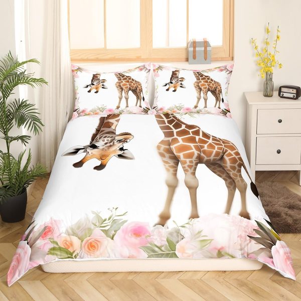 Japanese Crane Duvet Cover Set Queen Size,Gold Sun Cloud Stripes Bedding Set 3Pcs,Retro Ukiyoe Leaf Print Comforter Cover for Adult Women Men Room Decor,Wild Animals Quilt Cover,2 Pillowcases - Image 112