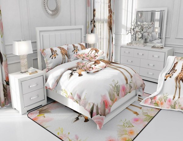 Japanese Crane Duvet Cover Set Queen Size,Gold Sun Cloud Stripes Bedding Set 3Pcs,Retro Ukiyoe Leaf Print Comforter Cover for Adult Women Men Room Decor,Wild Animals Quilt Cover,2 Pillowcases - Image 114