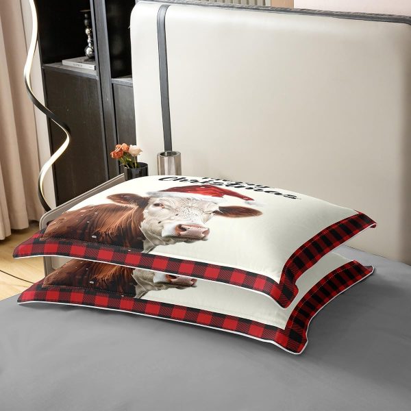 Full Size Duvet Cover Set Unicorn Comforter Cover Set 100% Pure Cotton Cute Boho Rainbow Horse Duvet Cover Set Cartoon Animal Bedding Set 3 Pcs(No Filler) - Image 12
