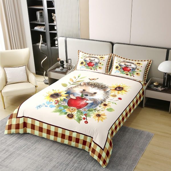 Full Size Duvet Cover Set Unicorn Comforter Cover Set 100% Pure Cotton Cute Boho Rainbow Horse Duvet Cover Set Cartoon Animal Bedding Set 3 Pcs(No Filler) - Image 15