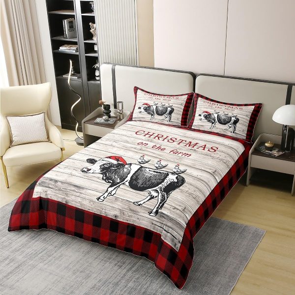 Full Size Duvet Cover Set Unicorn Comforter Cover Set 100% Pure Cotton Cute Boho Rainbow Horse Duvet Cover Set Cartoon Animal Bedding Set 3 Pcs(No Filler) - Image 21