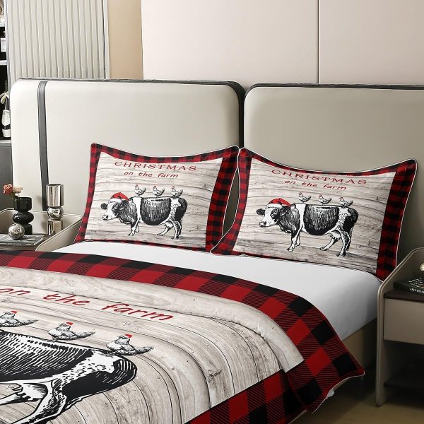 Full Size Duvet Cover Set Unicorn Comforter Cover Set 100% Pure Cotton Cute Boho Rainbow Horse Duvet Cover Set Cartoon Animal Bedding Set 3 Pcs(No Filler) - Image 23