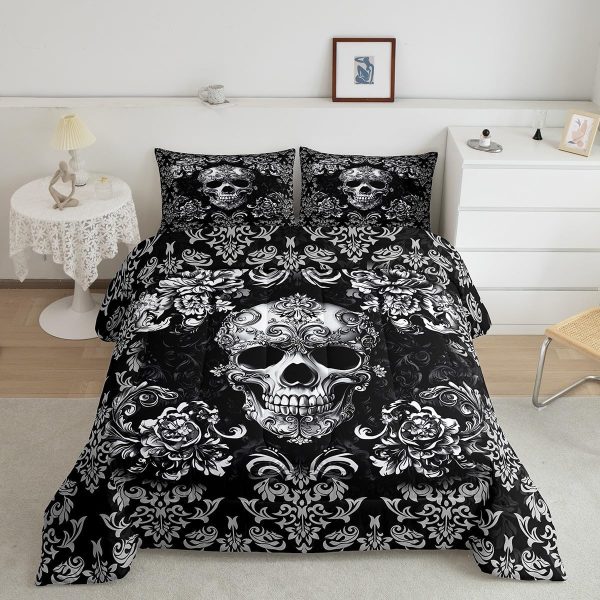 Castle Fairy African American Black Girl Comforter Set Twin Size,Pink Black Princess Girls Bedding Set,Cute Glitter Kids Quilt Set Teens Flower Star Colorful Dots Reversible Print Duvet Insert 2Pcs - Image 276