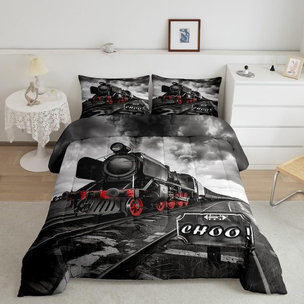 Castle Fairy African American Black Girl Comforter Set Twin Size,Pink Black Princess Girls Bedding Set,Cute Glitter Kids Quilt Set Teens Flower Star Colorful Dots Reversible Print Duvet Insert 2Pcs - Image 281