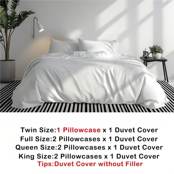 Glittering Galaxy Sky 100% Cotton Duvet Cover,Mystery Galaxy Blue Nebula Breathable Comforter Cover (Not Comforter),Dreamy Universe Watercolor Dark Night Comforter Cover 3 Pcs with 2 Pillowcases Full - Image 52